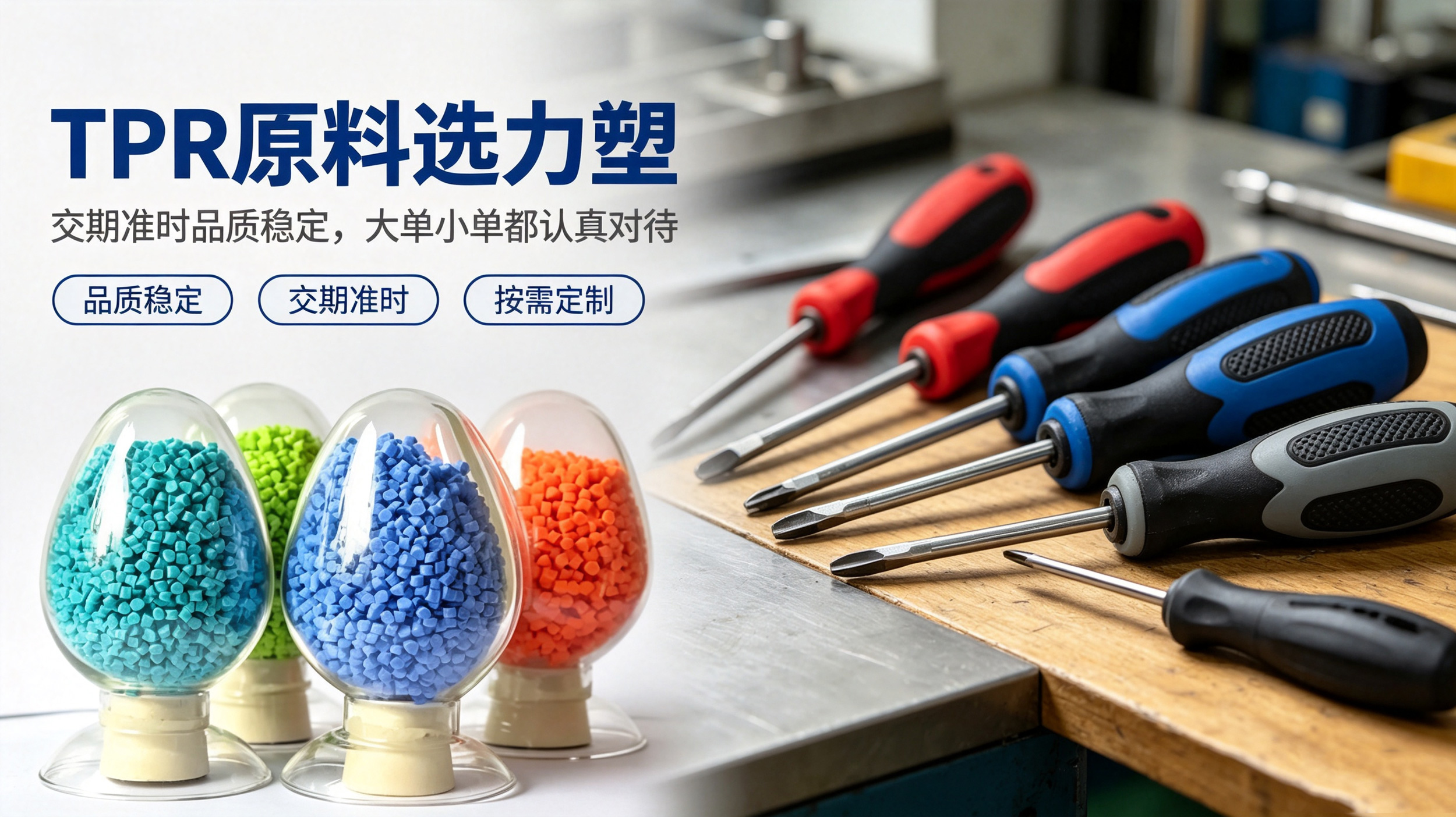 TPR原（yuán）料加什麽可以增加硬度（dù）?